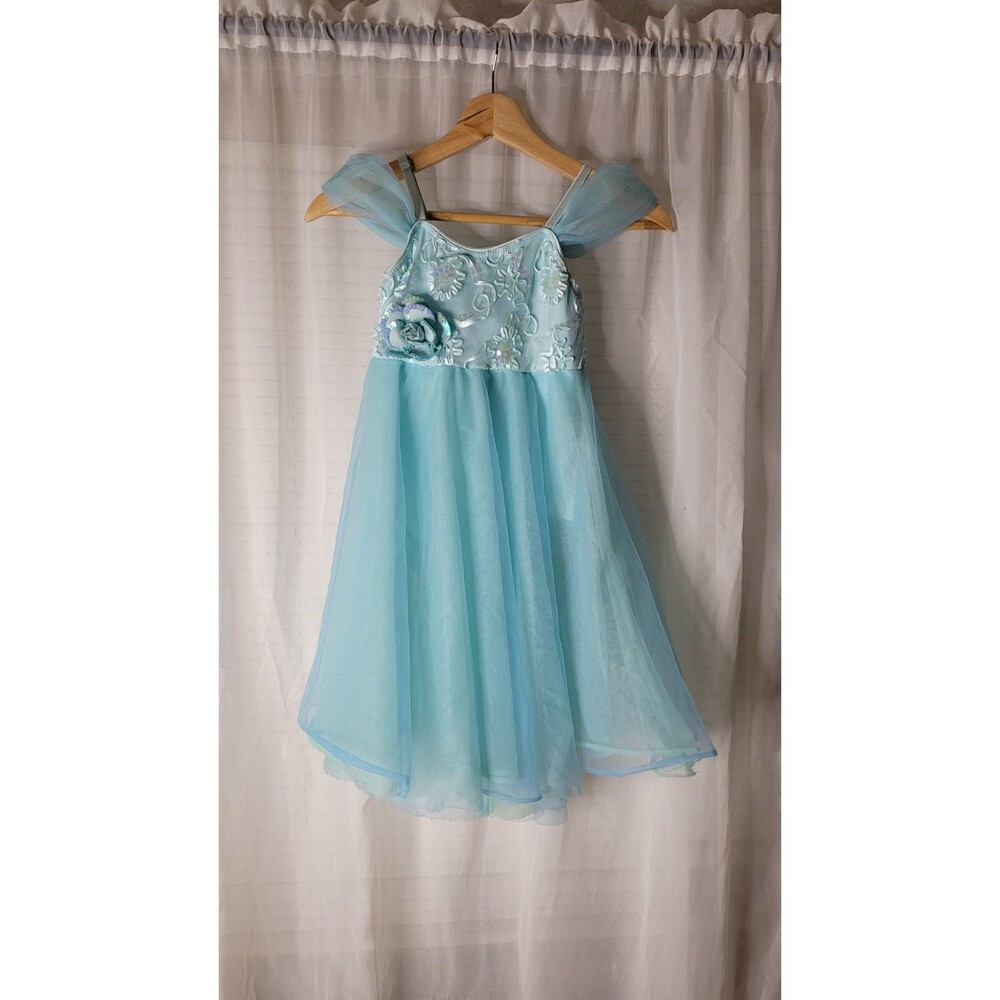 Revolution Dancewear Lilac Aqua Dance Halloween Costume Medium MC
